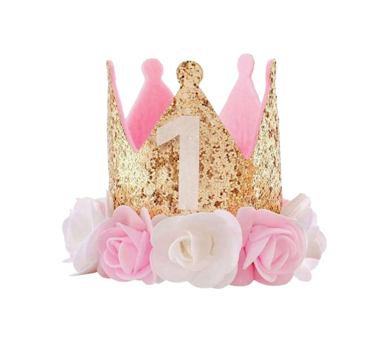 First Birthday Crown Hat