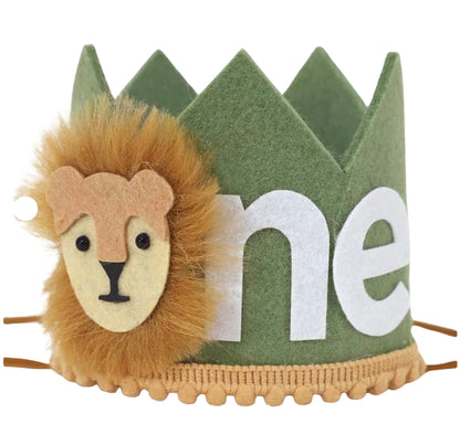 Lion 1st Birthday Hat